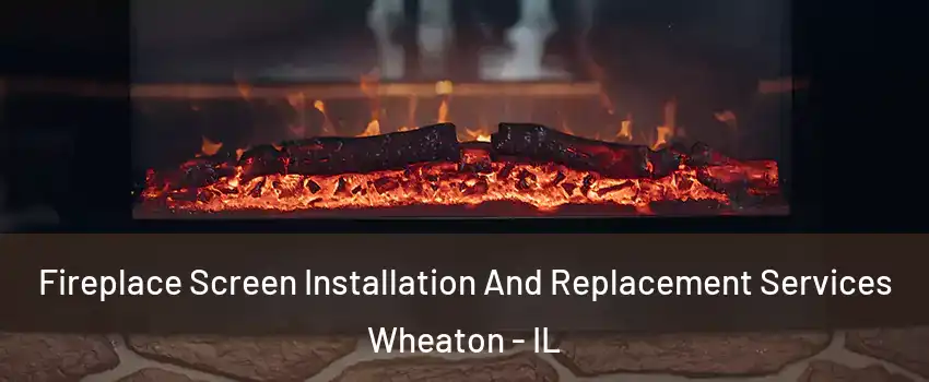  Fireplace Screen Installation And Replacement Services Wheaton - IL