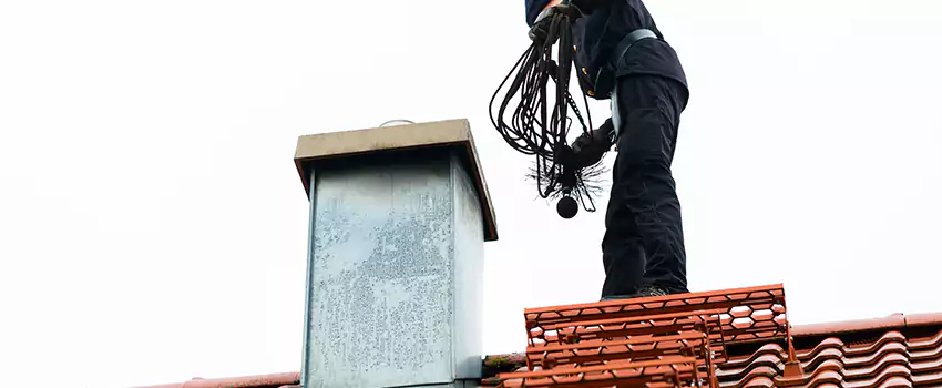 Chimney Brush Cleaning in Wheaton, Illinois