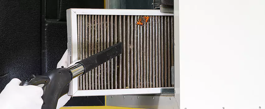 Clogged Air Duct Cleaning Process in Wheaton, IL