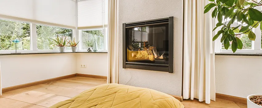 Residential Fireplace Ceramic Glass Installation in Wheaton, IL