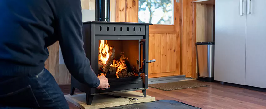 Open Hearth Wood Fireplace Installation in Wheaton, IL