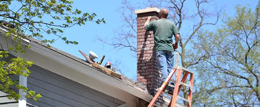 Vinyl and PVC Chimney Flashing Installation in Wheaton, IL